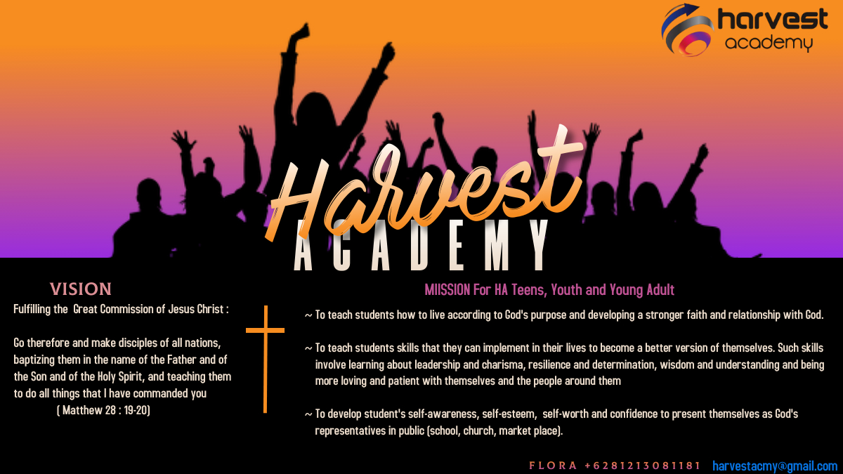 harvest academy vincent djuang