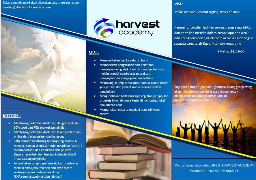 harvest academy vincent djuang